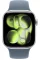 Apple Watch Series 11 GPS, 42mm Silver Aluminum Case with Anchor Blue Sport Band - S/M